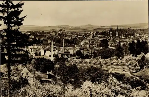 Ak Oelsnitz im Vogtland, Panorama