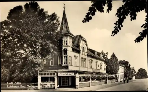 Ak Georgenthal in Thüringen, Cafe Adler