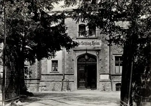 Ak Morungen Sangerhausen Südharz, Genesungsheim Otto Schlag