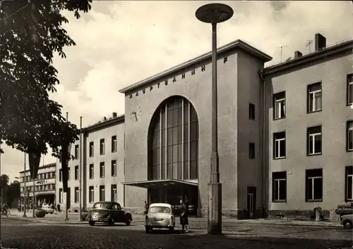 Ak Gera in Thüringen, Hauptbahnhof