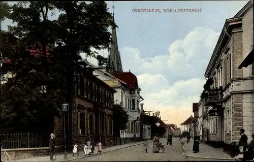 Ak Oggersheim Ludwigshafen am Rhein, Schillerstraße