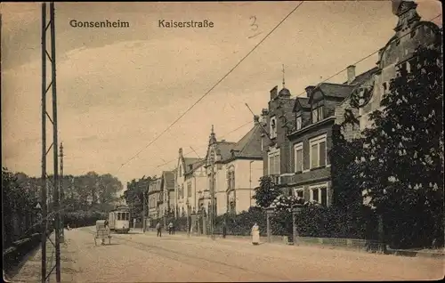 Ak Gonsenheim Mainz Rheinland Pfalz, Kaiserstraße