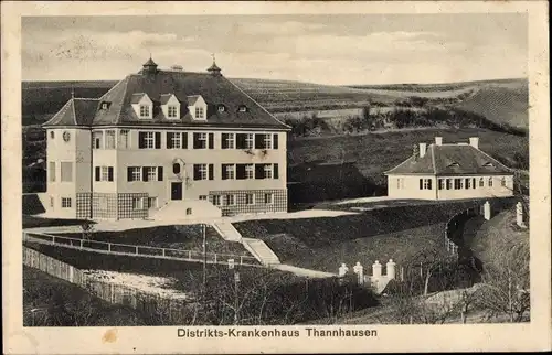 Ak Thannhausen Pfofeld Mittelfranken, Distrikts-Krankenhaus