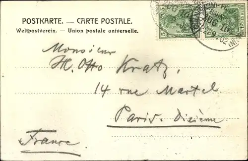 Ak Neuwied am Rhein, Am Rheinufer