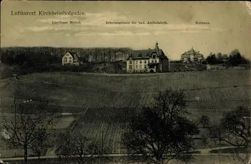 Ak Kirchheimbolanden in der Pfalz, Erholungshaus der bad. Anilinfabrik, Kurhaus, Landhaus Michel