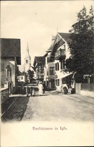 Ak Igls Innsbruck in Tirol, Dorfstraße