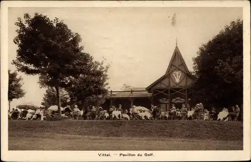 Ak Vittel Lothringen Vosges, Pavillon du Golf