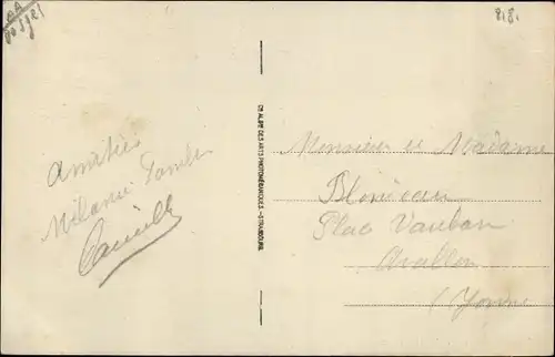 Ak Vittel Lothringen Vosges, le Parc