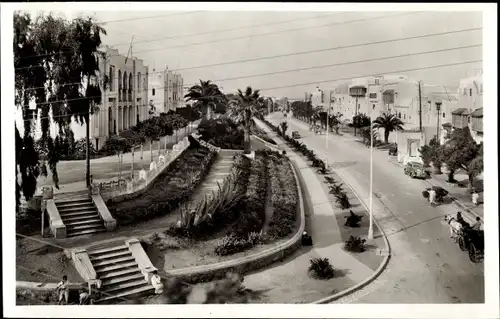 Ak Rabat Marokko, Bureau de la Place et Boulevard El Alou