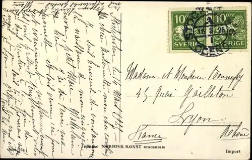 Ak Stockholm Schweden, Riksdagshuset