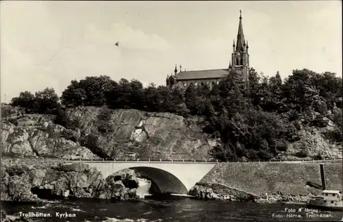 Ak Trollhättan Schweden, Kyrkan