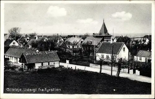 Ak Gilleleje Dänemark, Udsigt fra Fyrstien