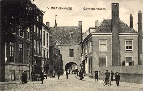 Ak 's Gravenhage Den Haag Südholland, Gevangenpoort