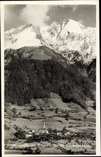 Ak  Virgen in Tirol, Panorama mit Nordkette