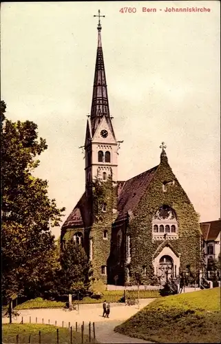 Ak Bern Stadt, Johanniskirche