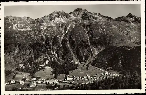 Ak Pontresina Kanton Graubünden Schweiz, Panorama