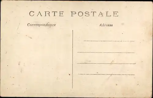 Ak Senlis Oise, Maison petrolee, rue de la Republique, Guerre de 1914, zerstörtes Haus