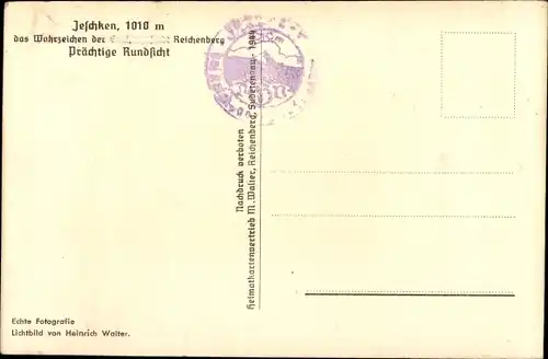 Ak Ještěd Jeschken Region Reichenberg, Haus Zapfenhaus, Außenansicht