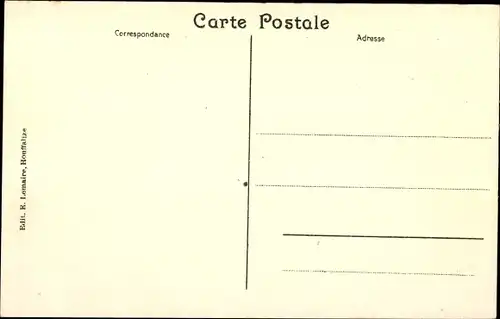 Ak Houffalize Wallonien Luxemburg, Les Roches plates