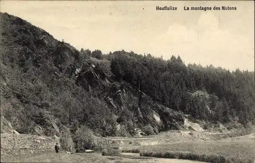 Ak Houffalize Wallonien Luxemburg, La montagne des Nutons