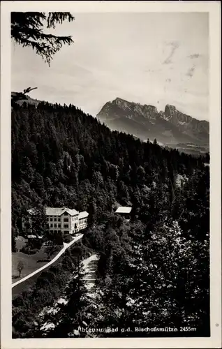 Ak Abtenau in Salzburg, Erholungsheim Bad Abtenau, an der Bischofsmütze