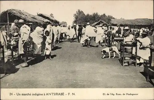 Ak Antsirabe Madagaskar, Un marche indigene