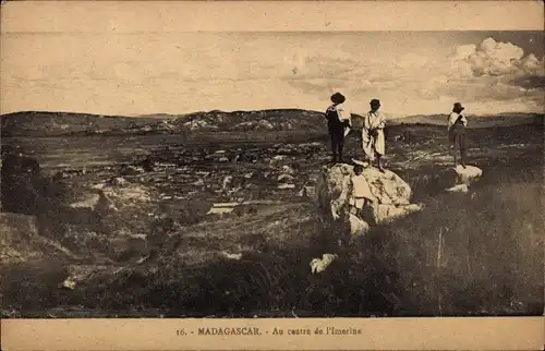 Ak Madagaskar Madagascar, Panorama, Au centre de I´Imerina