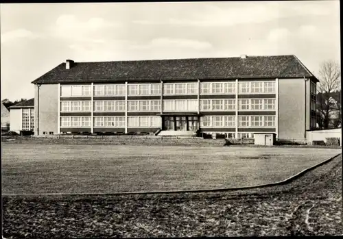 Ak Biehla Elsterwerda in Brandenburg, Polytechnische Oberschule