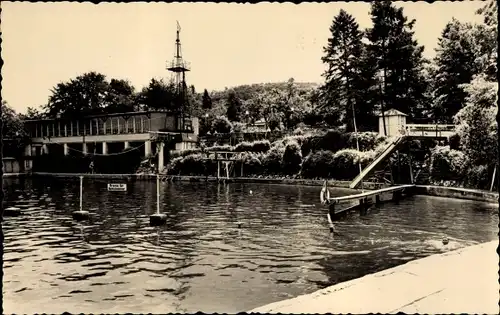 Ak Gernrode Quedlinburg im Harz, Otto Bad, Wasserrutsche