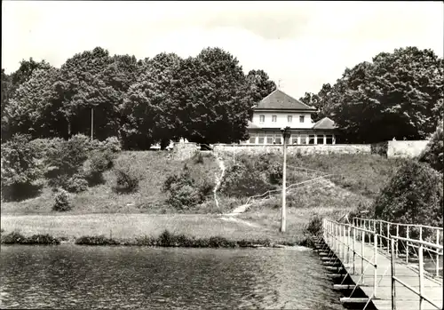 Ak Prenzlau in der Uckermark, HO Gaststätte Am Kap, See