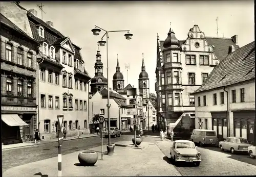 Ak Lutherstadt Eisleben in Sachsen Anhalt, Sangerhäuser Straße