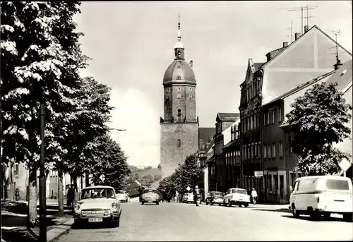 Ak Annaberg Buchholz im Erzgebirge, Große Kirchgasse, St. Annenkirche