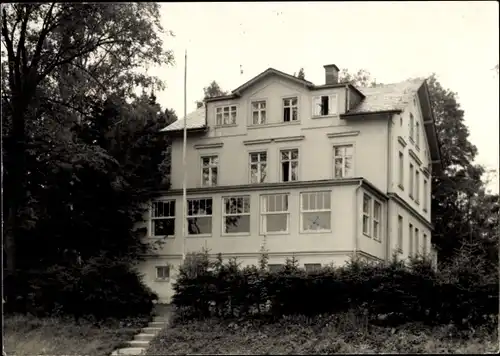 Ak  Mühlhausen Bad Elster Vogtland, Ernst-Grube-Heim, Außenansicht