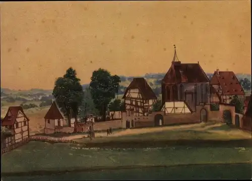 Künstler Ak Dürer, Albrecht, Nürnberg in Mittelfranken, Johanniskirchlein