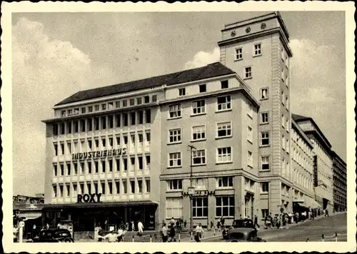 Ak Pforzheim im Schwarzwald, Leopoldplatz, Industriehaus, Roxy