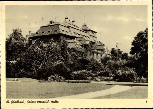 Ak Mönchengladbach am Niederrhein, Kaiser-Friedrich-Halle