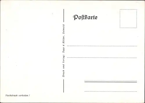 Liedkarten Ak Lippe Detmold in Nordrhein Westfalen, Stadtwache, Notenpartitur, Text