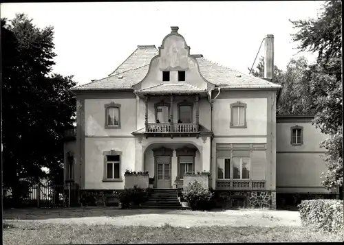 Ak Zeititz Wurzen in Sachsen, Schwangeren Erholungsheim Clara Zetkin, Außenansicht