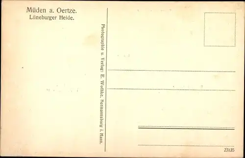 Ak Müden Örtze Faßberg Lüneburger Heide, Bauernwald, Schnuckenherde, Wachholderlandschaft