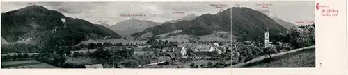 Klapp Ak Sankt Gallen Stadt Schweiz, Panorama