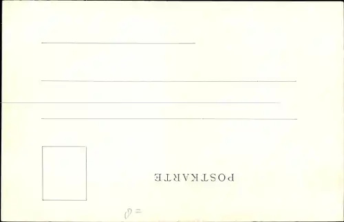 Künstler Litho Cassiers, H., Woudrichem Nordbrabant Niederlande, Teilansicht der Stadt, Turm