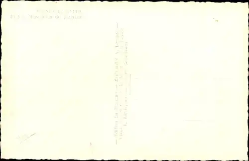 Ak Scenes et Types, Marchands de pateries