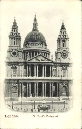 Ak London City, St Paul's Cathedral