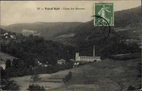 Ak Le Val d'Ajol Vosges, Usine des Mousses