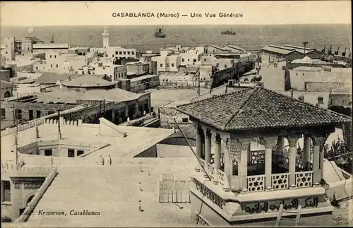 Ak Casablanca Marokko, Panorama