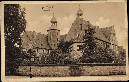 Ak Hersbruck in Mittelfranken, Schloss