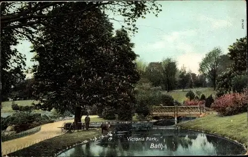 Ak Bath Somerset England, Victoria Park