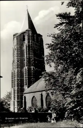 Ak Weelde Ravels Flandern Antwerpen, Kirche