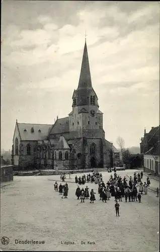 Ak Denderleeuw Ostflandern, L'eglise, De Kerk, Kirche, Kirche