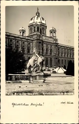 Ak Wien 1 Innere Altstadt, Maria-Theresia-Platz, Naturhistorisches Museum